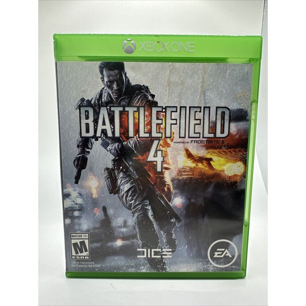 Battlefield 4 - Microsoft Xbox One - EA Dice - Case and Disc. No Manual